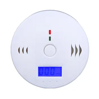 

Home Security Lcd Carbon Monoxide Detector Independent Co Gas Sensor Warning-Up High Sensitive Poisoning Alarm Detector