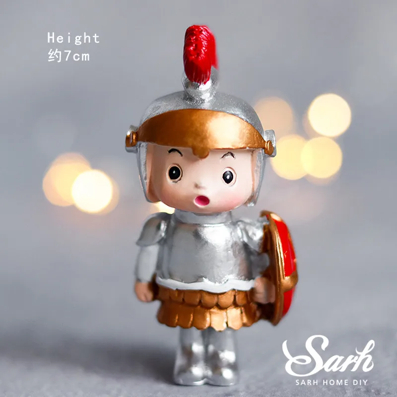 Red knight Рыцарь и Пегас торт топперы для дня рождения Декор Единорог ребенок душ свадебные принадлежности выпечки юбилей Любовь Подарки - Цвет: Red knight