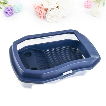 

1 PC Turtle Tank Durable Plastic Triple Layer Portable Feeding Holder Container Bathing Box for Tortoise Turtle