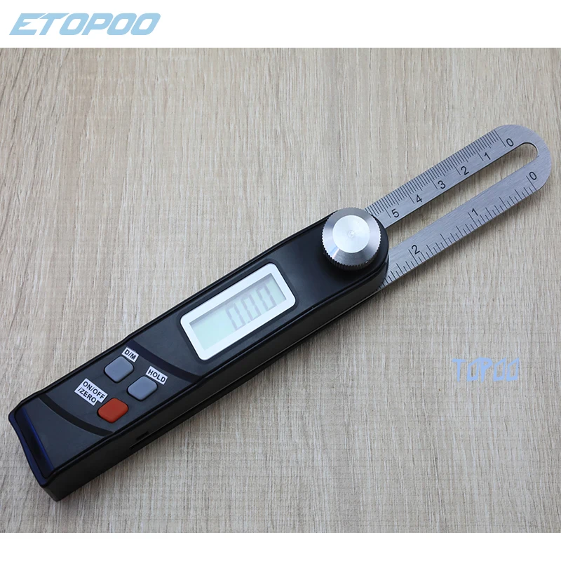 Electronic Level 360 Degree Angle Finder T Bevel Gauge Digital Protractor Inclinometer Ruler Sliding LCD Display Stainless Steel digital angle protractor level gauge angle measuring tool angle protractor digital angle meter digital inclinometer digital level
