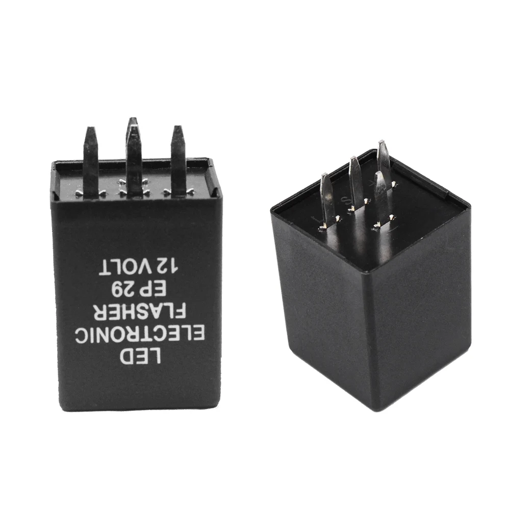4-Pin EP29 EP29N LED Flasher Relay Fix Fit LED Turn Signal Lamps Hyper Flash USA