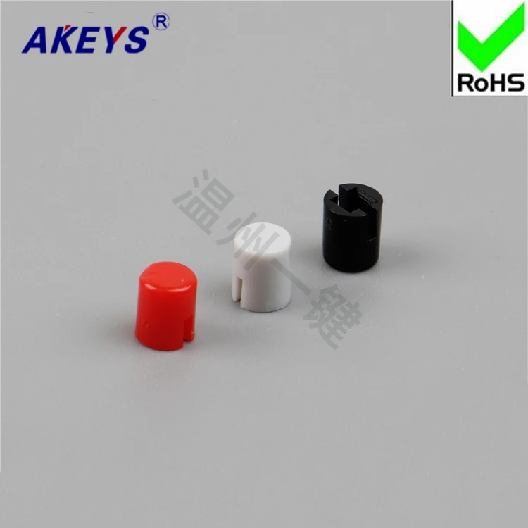 

20PCS A30 button cap/yellow red blue white black grey with 7*7/8*8/8.5 self-locking hat 7*7 switch self-locking 8*
