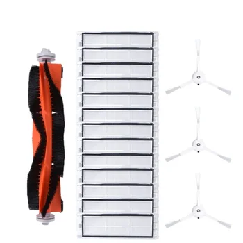 

Vacuum Cleaner 17Pc/set Cleaning Accessories Parts Main Brush Side Brush Filter Water Tank Filter for Cleaner Replacement