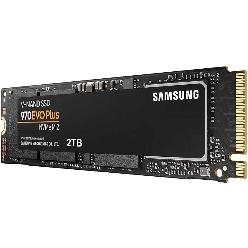 Накопитель SSD Samsung PCI-E x4 2Tb MZ-V7S2T0BW 970 EVO Plus M.2 2280