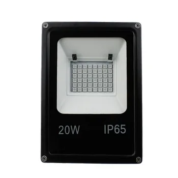 

Aluminum Waterproof Spotlight Color Changing Battery Powered Outdoor Led Wall Floodlight Garden Decorative RGB Remote Control