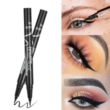 Водостойкая жидкая подводка для глаз, карандаш, супер Черная Подводка для глаз, стойкий макияж, профессиональная Водостойкая Подводка для глаз, косметические наборы