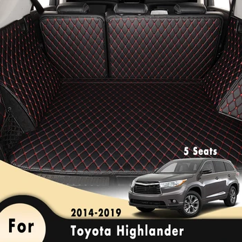 

Custom Full Coverage Durable Trunk Mat Cargo Liner Mats For Toyota Highlander 5 Seats 2014 2015 2016 2017 2018 2019