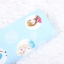 Высокая плотность, хлопок, поплин, ткань с рисунком девушки, ручная работа, сделай сам, платье, детская одежда, CR-133