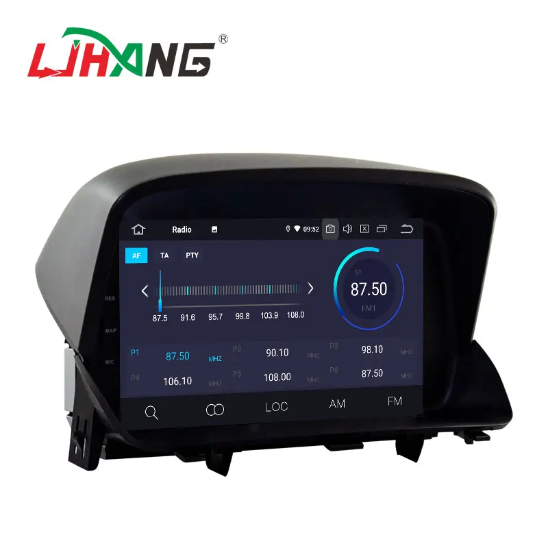 LJHANG 8 дюймов Android 10 автомобильный dvd плеер для OPEL MOKKA WIFI мультимедиа GPS навигация 2 Din