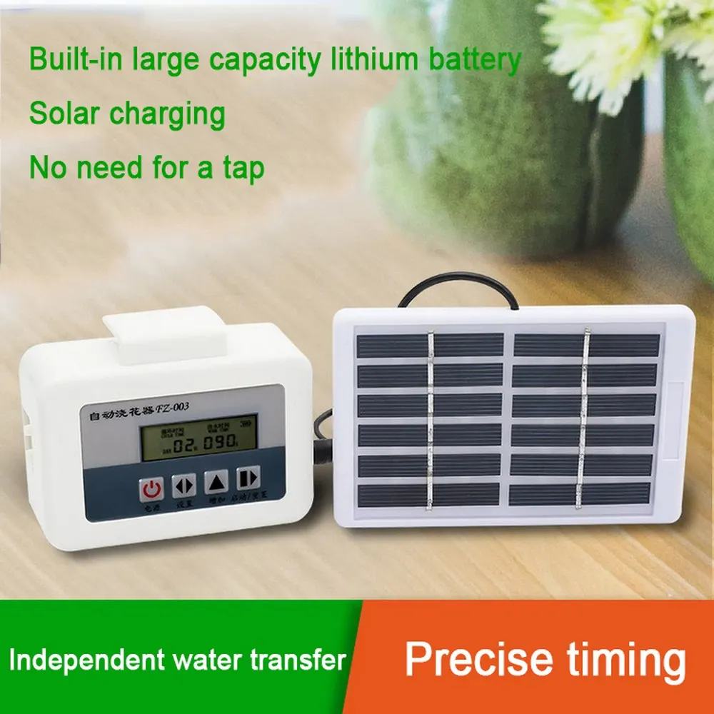 Solar USB Smart Automatic Watering System Intelligent Drip Irrigation Seepage 3W 