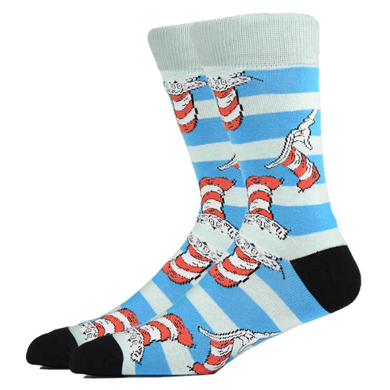 1 Pair Novelty Happy Funny Men Combed Cotton Socks Women Animal Dog Cosplay Crew Sock Christmas Gift 1 Pair Novelty Happy Funny Men Combed Cotton Socks Women Animal Dog Cosplay Crew Sock Christmas Gift