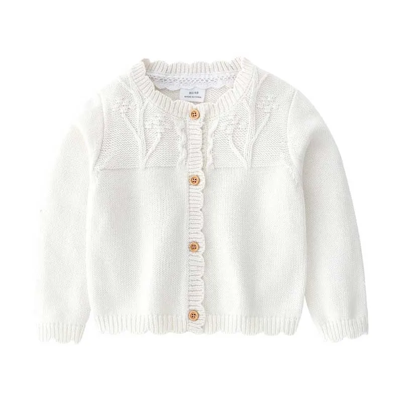 Baby Sweater Newborn Autumn Infant Baby Cardigan Jacket And Coat Cotton Knitted Baby Clothes Toddler Girls Cardigan Coat