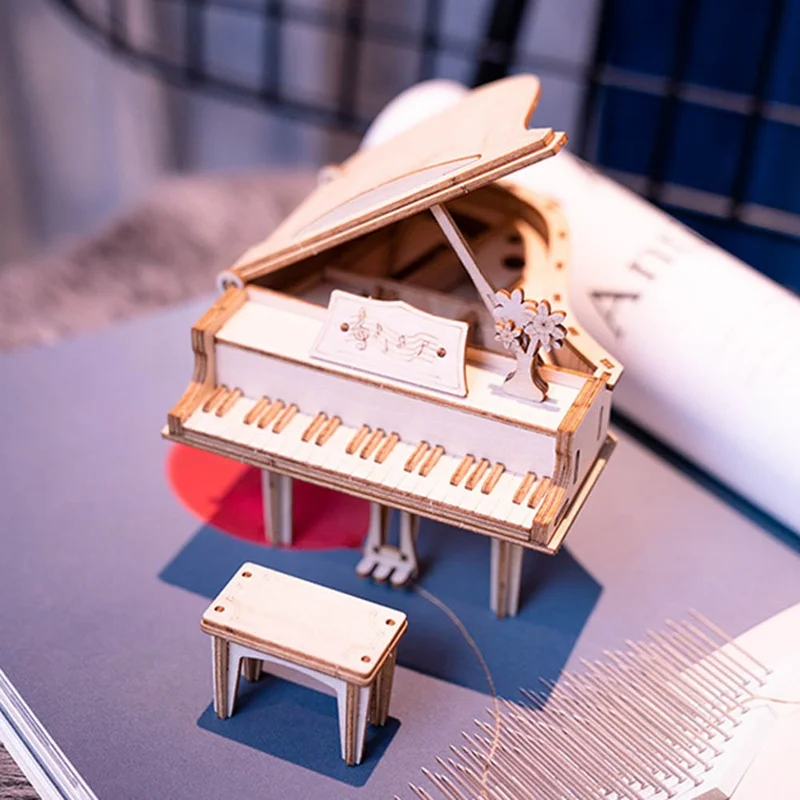3D DIY ремесло колесо обозрения игра-головоломка деревянная модель строительные наборы Популярные Развивающие игрушки подарки для детей и взрослых