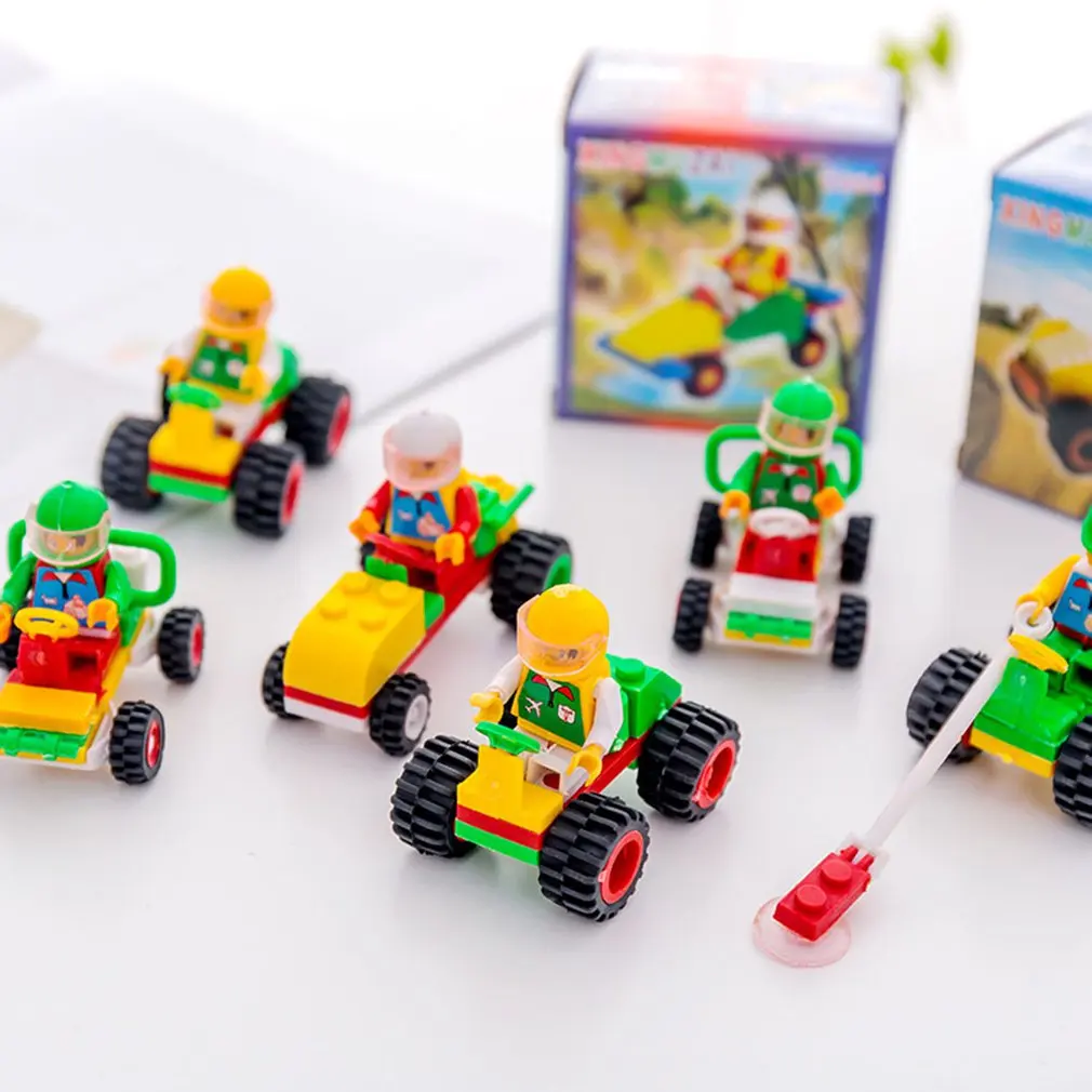 Сборка головоломки детские игрушки военный автомобиль сборка мальчик детский сад строительные блоки школьный подарок