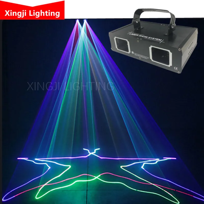 Высокое яркое dj лазерное освещение для дискотеки RGB сканирование луча lazer DMX 512 Профессиональные DJ вечерние шоу клуб праздник дома барное сценическое освещение