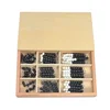Montessori Kids Black White Checker Beads Board with Wood Box Early Education Preschool Training Learning Math Toys for Children 6