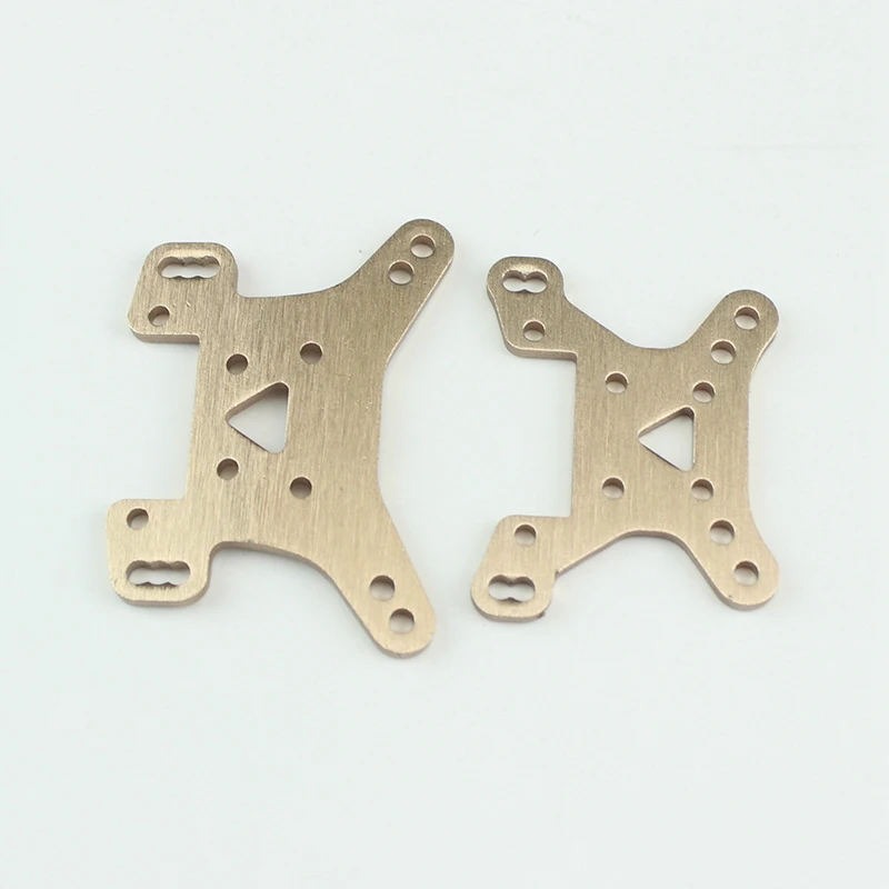 Для Wltoys 144001 1/14 RC автомобилей запасные части 144001-1302 передний и задний амортизатор плата поглотителя ударная рама