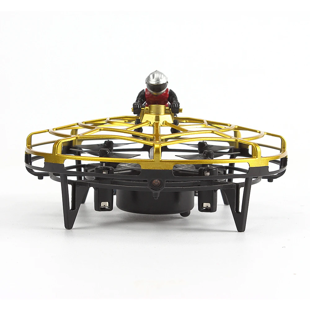Мини Дрон НЛО Вертолет Летающий игрушечный RC Дрон индукции воздушный Квадрокоптер игрушечные Дроны для детей подарок на день рождения
