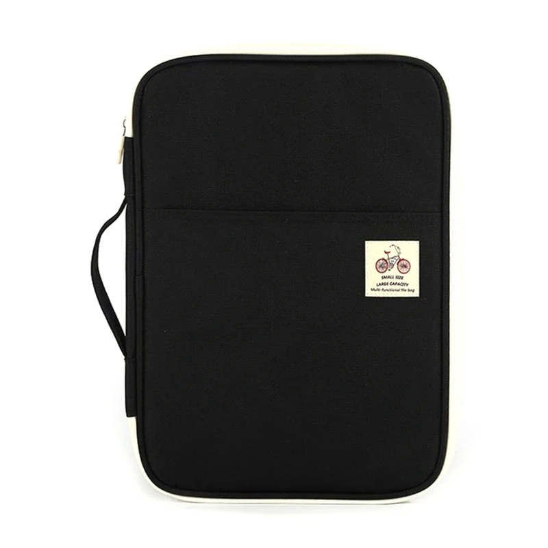 

Multi Function A4 File Bag Portable Zipper Desk Accessories Office Supplies Organizador Escritorio Desk Organizer