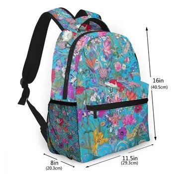 

NOISYDESIGNS Women's Backpack Girls School Bags Natura and Floral Printing Big Capacity Student Schoolbag Bagpack Bolsos Mujer