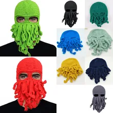 Ручной осьминог шерстяная шляпа