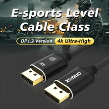 

DP 1.2 Displayport Professional Computer/TVcable 4K@60HZ for High-definition Video Display Graphics Home Theater Cable Black
