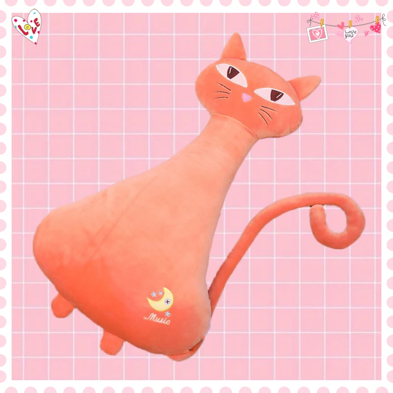 50 см мультфильм кошка плюшевые игрушки Kawaii мягкие животные котенок куклы Подушка Мягкий Хлопок Подушка для детей Детское Подарочное Рождественское украшение