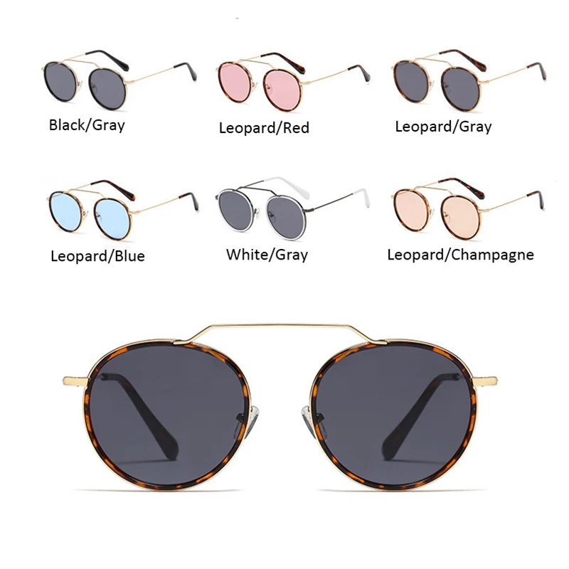 Винтажные Круглые Солнцезащитные очки для мужчин и женщин,, модные брендовые высококачественные солнцезащитные очки для женщин и мужчин, металлические черные очки oculos feminino