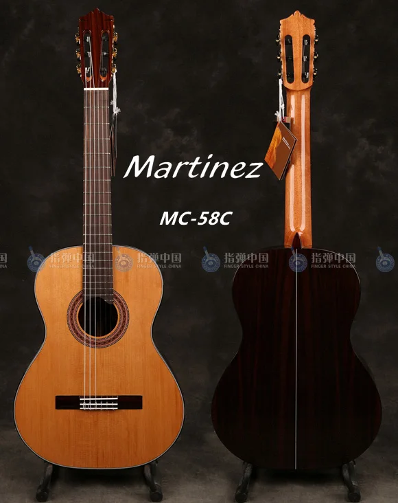 Martinez MC-58 massivholz klassische gitarre, martinez klassischen 