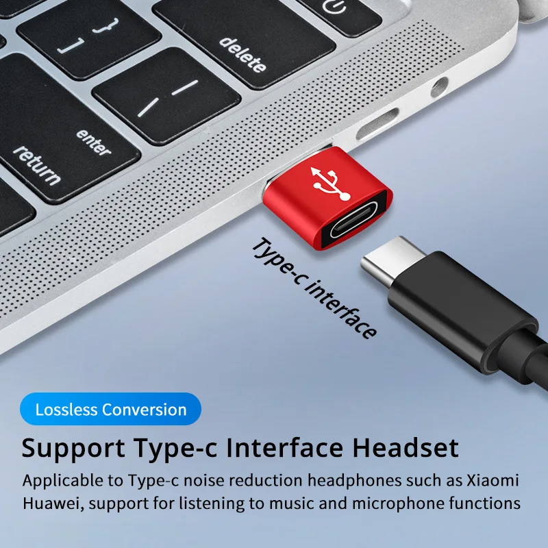 Ningún dinero USB tipo C adaptador de tipo OTG USB-C 3,0 macho a USB C adaptador de datos OTG femenino adaptador/convertidor de Cable para PC portátil ► Foto 2/6