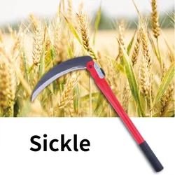 Couteau léger à manche Long en acier au manganèse, outil de coupe pour le jardinage agricole, faucille de désherbage, pratique pour la maison, 1 pièce 