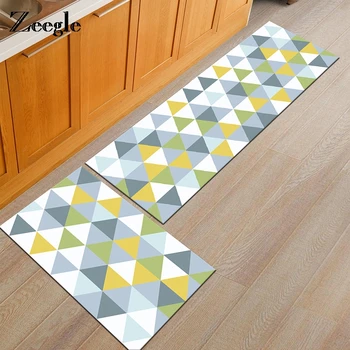 

Zeegle Kitchen Mat Anti-Slip Bathroom Carpet Home Entrance/Hallway Door Mat Wardrobe/Balcony Area Rug Creative Carpets