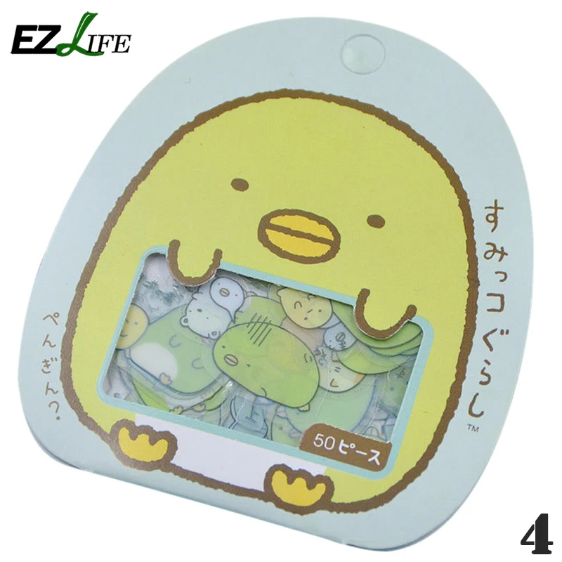 Милые японские Sumikko наклейка «Gurashi» мешок для хлопьев мешок Скрапбукинг Anlimals U7W8