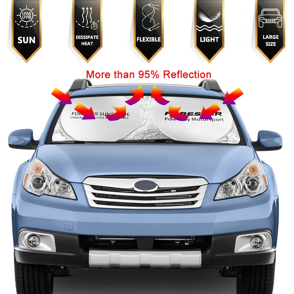 thumbnail image 2 of Windshield Snow Cover For Subaru Forester 1997-2025 2026 SGP, All 2 of 7