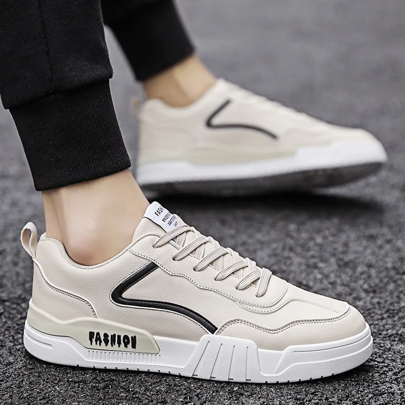 

Online Celebrity Deft Shoes BOY'S 2020 Spring Cash Casual Sports Shoes White Trend Versatile Students Shoe Men's