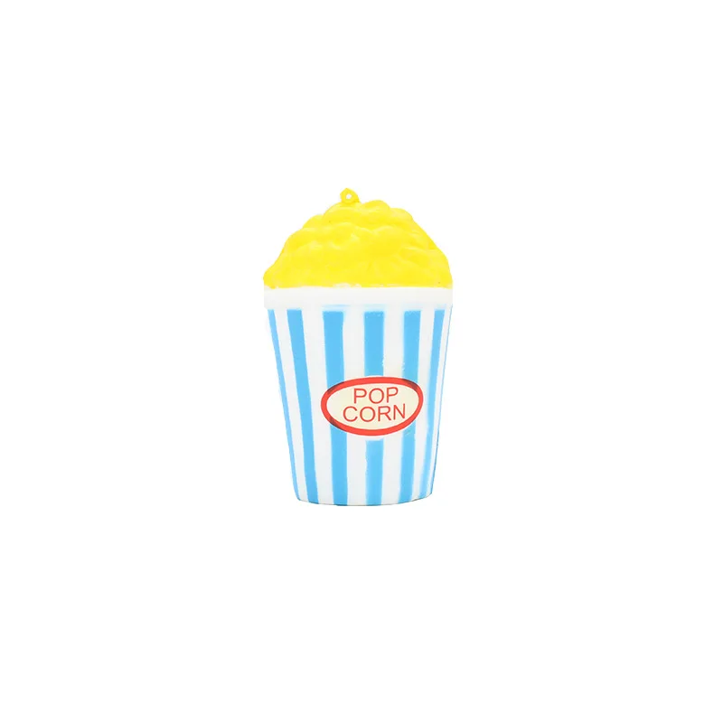 Милые 12 см Jumbo Squeeze Popcorn Squishy Bread Soft Slow Rising Pop Corn ремни DIY Декор Детская игрушка