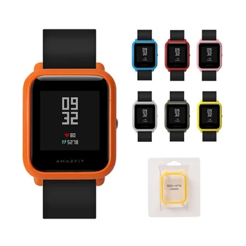 

For Amazfit Protective Case Cover for Xiaomi Huami Amazfit Bip BIT PACE Lite Youth Smart watch Strap Plastic PC Shell Bumper new