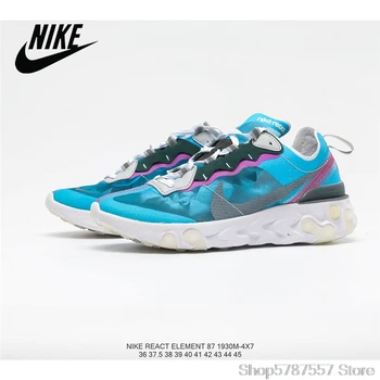 

Nike Upcoming React Element 87 reactive element translucent gauze Women's jogging shoes size36-39