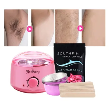 

Paper-Free Wax Heater Set With Hair Removal Kit Hair Removal Wax Bean Pearl Pearl Wax And Tools