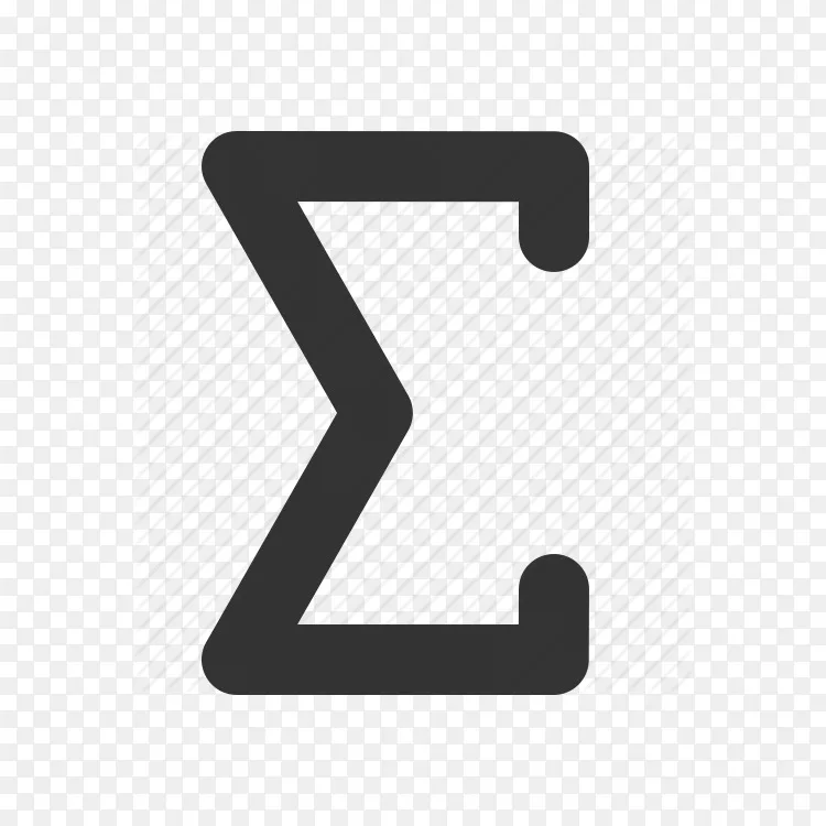 计算机图标求和数学和剪辑艺术