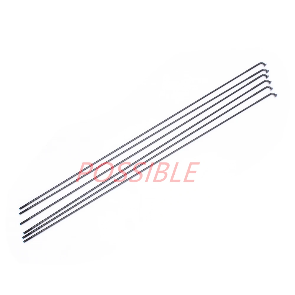 Sapim Race 14G Round Spokes Black 2.0-1.8-2.0mm J-Bend STRAIGHT PULL Bicycle Spoke bicycle spokes