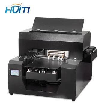 

Full automatic UV printer A3 UV Led flatbed Bottle Printer with 2500ml UV ink set For phone case Cylinder wood glass printing