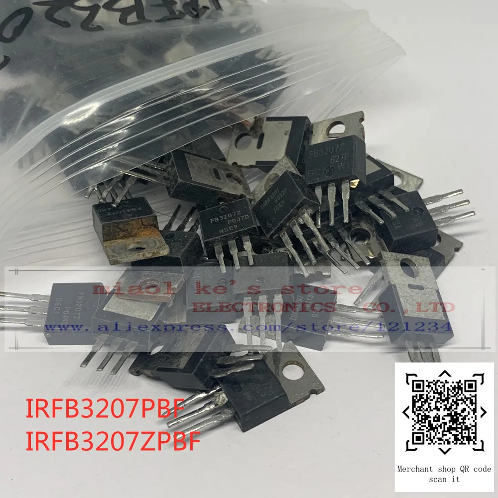 [10pcs]Used: IRFB3207PBF IRFB3207ZPBF IRFB3207 IRFB3207Z FB3207 FB3207Z - no distinction (mixed) suffix | Электронные компоненты