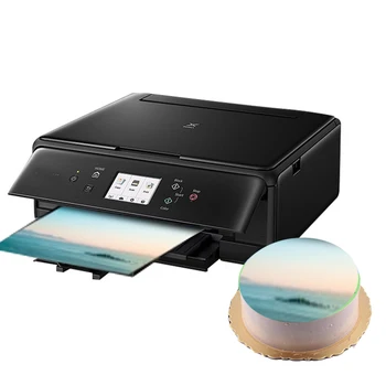 Billige Vilaxh Für Canon TS5060 Kuchen Drucker Maschine A4 Lebensmittel Drucker Für Kuchen Schokolade Lutscher Mit Essbare Tinte Patrone Kuchen Papier