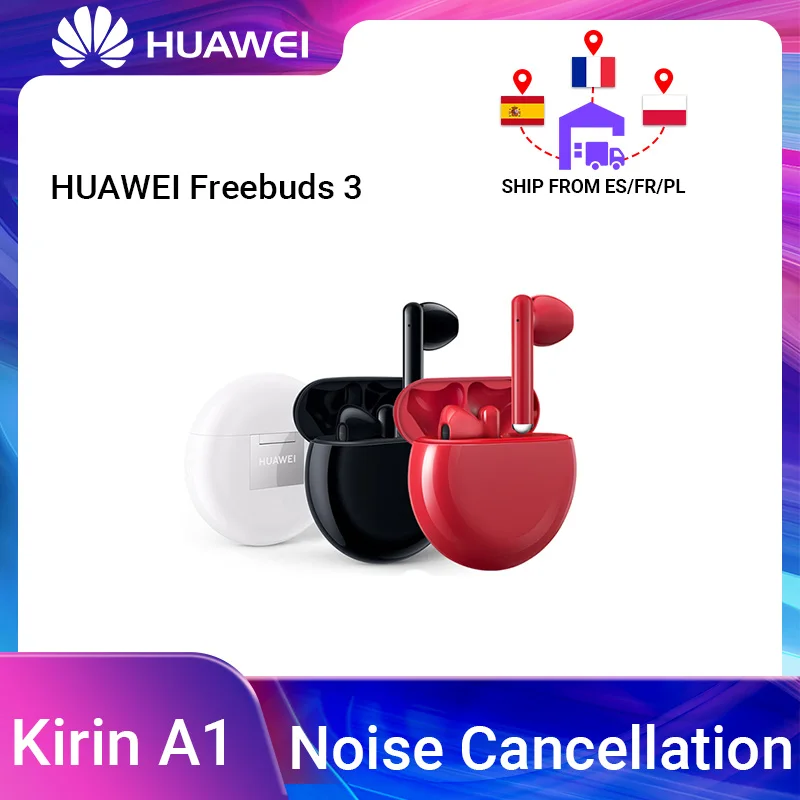 Оригинальные Bluetooth наушники HUAWEI FreeBuds 3 FreeBuds3 TWS Беспроводные с чипом Kirin A1 и