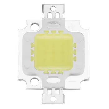 

3 Pcs Pure White COB SMD Led Chip Flood Light Lamp Bead 10W High Power Pure White COB SMD Light