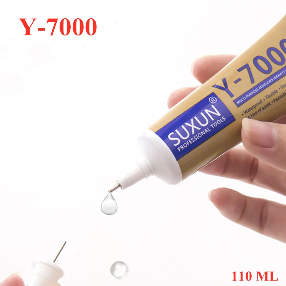 

110ml Y-7000 in Liquid Glue Multipurpose Adhesive Diy Jewelry Rhinestone Crafts Nail Gel Frame Screen Glass Waterproof Glue