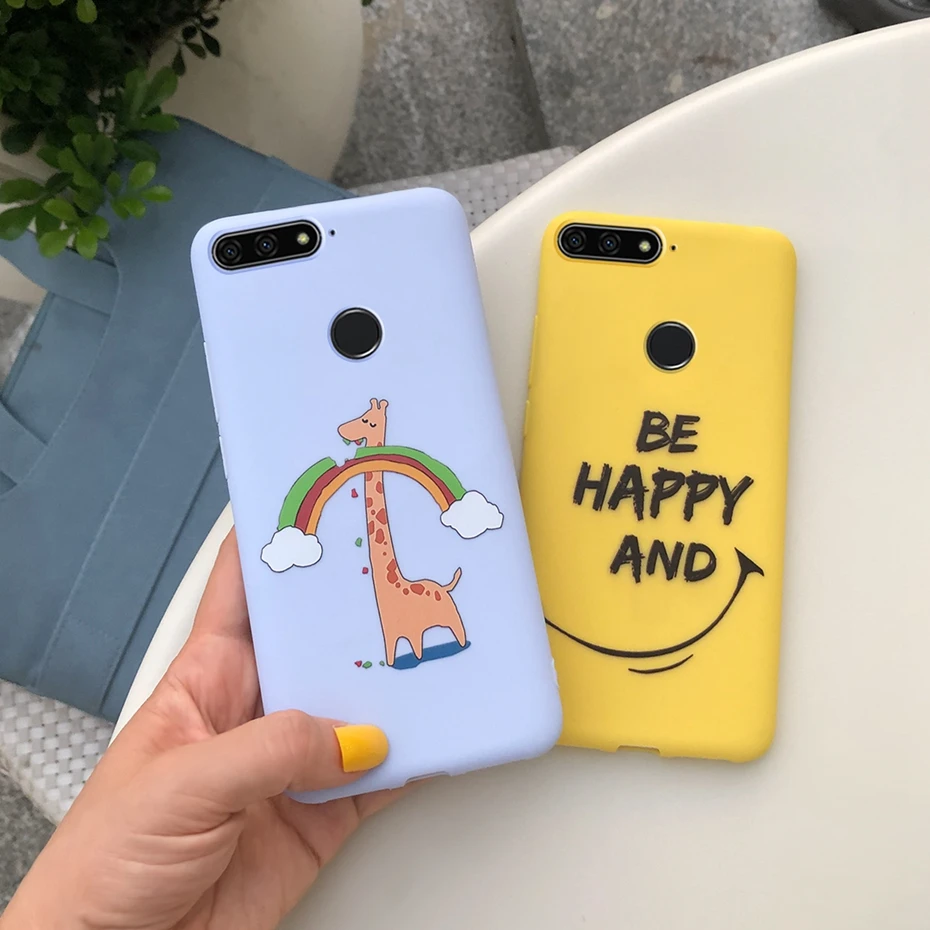 Чехол для телефона huawei Y6 Prime 2018 чехол 5 7 дюйма задняя крышка мягкий защитный