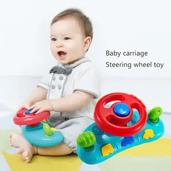 

2020 Newest Car Steering Wheel Toy Baby Interactive Driving Wheel For Infant Toddler