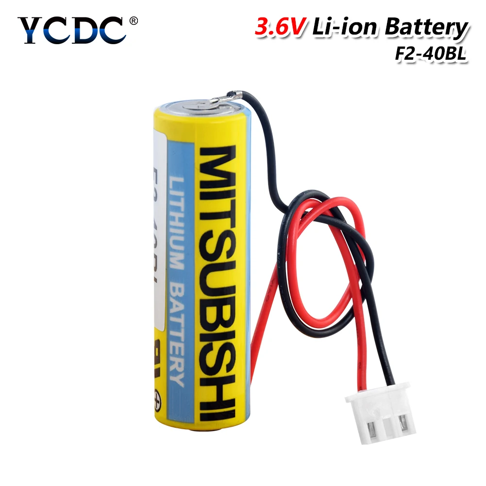 Подлинная F2-40BL ER6 AA 3,6 V PLC литий-ионная аккумуляторная батарея для Mitsubishi Замена ER6C для системы ЧПУ 1800mAh с вилкой